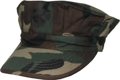 Produktbild von MFH US Cap, "USMC", Rip Stop, Marine-Corps-Druck, woodland