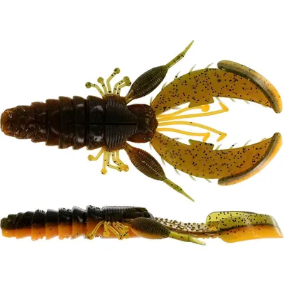 Produktbild von Westin CreCraw Creaturebait 6,5cm 4g - 6 Gummikrebse, Farbe:UV Craw