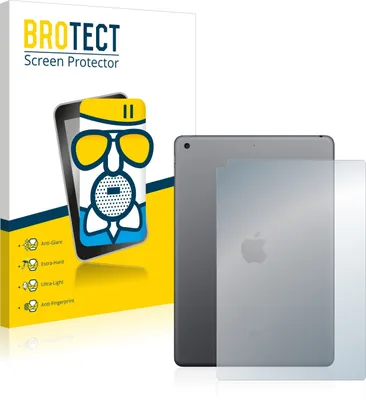 Produktbild von BROTECT Schutzglas für Apple iPad 10.2″ WiFi 2021 (Rückseite, 9 Gen.) Schutzfolie Displayschutz Display Schutz Glas Folie matt