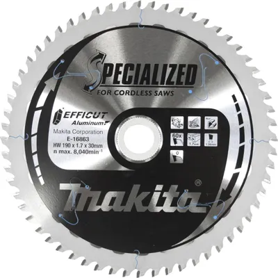 Produktbild von Makita Sägeblatt EFFICUT 190x30x60