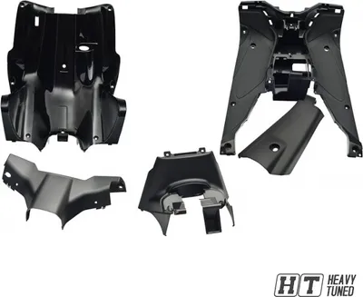 Produktbild von Innenraumverkleidung MXT 5-teilig schwarz für Yamaha Aerox 50 ab Bj. 1999