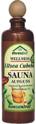 Produktbild von Saunaaufguss im Steinkrug Litsea Cubeba  100ml Saunakonzentrat