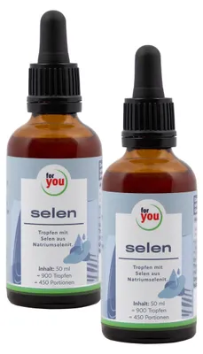 Zdjęcie produktu dla for you selen w płynie podwójne opakowanie