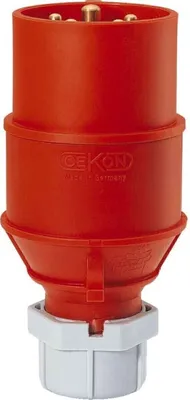 Productafbeelding van ET CEE-stekker, 5-polig, type CT516/6H, 16A, 400V