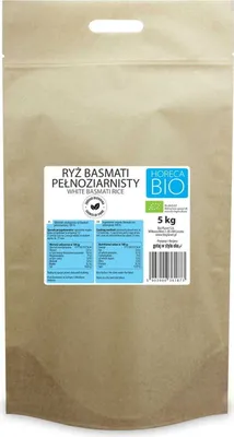 Produktbild von -VOLLKORNBASMATI-REIS 5 kg – HORECA (BIO PLANET)
