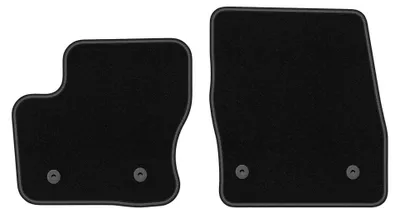 Immagine prodotto di Tappetini anteriori in moquette per Ford Transit Connect FL 2017- (commerciale) – 2 pezzi, neri, su misura – Wielganizator BASIC