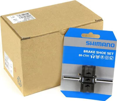 Produktbild von Shimano Br-ct9110 Felgenbremsbeläge 10 Paare Schwarz  Schwarz One Size