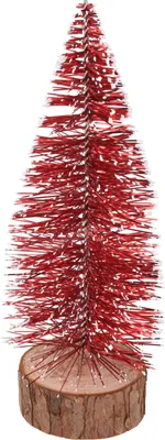 Produktbild von Weihnachtsbaum in Rot, 25 cm Höhe, als dekoratives Element für die Weihnachtszeit