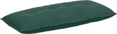 Produktbild von vidaXL Rücken Kissen Dunkelgrün 120 x 50 cm Cordstoff
