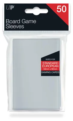 Produktbild von Ultra-Pro: 50 Bustine Ultra Clear Special Size (65 x 100 mm) (82660) – Kartenhüllen – Ultra-Pro