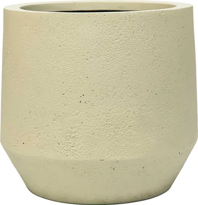 Immagine prodotto di Vaso da fiori NEXORA in fibra di vetro, color Vesuvbeige, 31x28 cm
