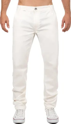Produktbild von Cipo & Baxx Herren Regular Fit Hose Mid Waist CD842 White W34/L32