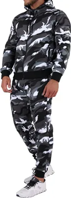 Produktbild von O'Poppy Jogginganzug Herren 2-teilig mit Kapuze camo urban