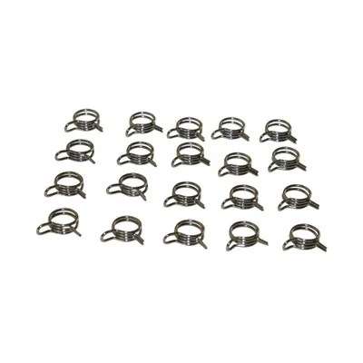 Produktbild von 20 x 8mm Schlauchklammer Klammer Benzinschlauch für Moped Mofa Roller Hercules Kreidler Zündapp Puch