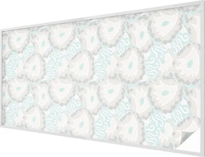 Obrázok produktu pre Vitrážová fólia na okno - 200x100 cm - vitrážový vzor - nepriehľadná dekoratívna fólia na ochranu súkromia - samolepiaca, UV ochrana - jemné pierka