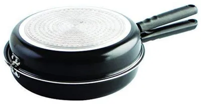 Productafbeelding van Dubbele koekenpan voor tortilla's en omeletten, 28 cm