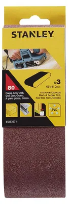 Obrázok produktu pre Brúsne nástroje pre brúsky, rozmery 65 x 410 mm, zrniteľnosť 80