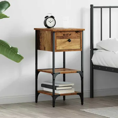 Produktbild von Maison Exclusive - Nachttisch mit Schubladen Braun 33,5 x 36 x 70 cm Holzwerkstoff