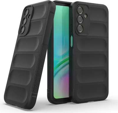 Produktbild von Handy Hülle für Samsung Galaxy A15 / A15 5G Grip Case Cover Schutzhülle Softgrip Farbe: Schwarz