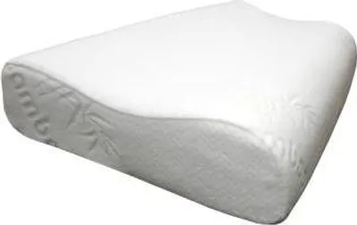 Produktbild von Identites Végélya cuscino ergonomico cervicale in memory foam con carbone attivo 55x37 cm rivestimento velluto