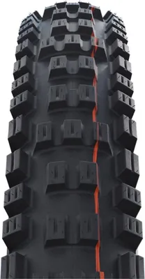 Image de Schwalbe Eddy Current, pneu avant, 27,5 pouces, VTT, technologie à tringle pliante, pour tout-terrain, couleur noire, pression recommandée : 20 - 45 psi