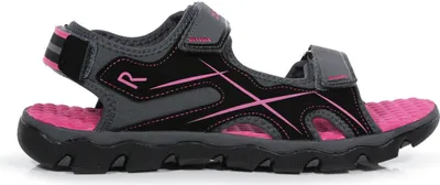 Produktbild von Regatta Kota Drift Mädchen Sandalen schwarz und rosa Jugend 29