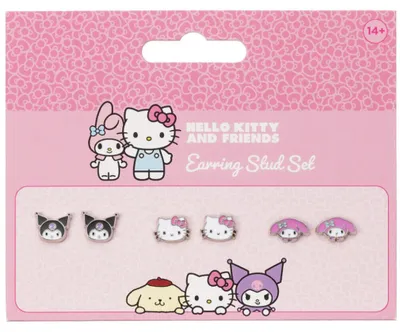 Productafbeelding van Hello Kitty & Friends oorbellen set