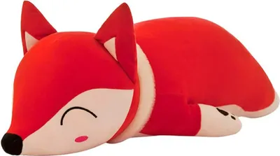 Produktbild von Plüsch Kissen Fuchs Corgi Plüschtier Plüschkissen Spielzeug Geburtstag Weihachten Geschenk Schlafpuppe,35cm