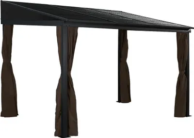 Produktbild von Sojag Aluminium Terrassenüberdachung Portland 1014 Anthrazit 288x426x240 cm