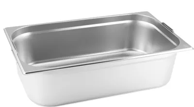Produktbild von GN Behälter Gastronorm 1/1 150 mm mit Fallgriffe aus Edelstahl GVK ECO