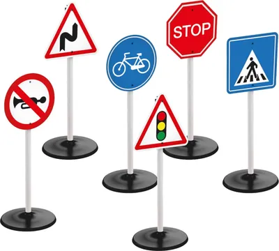 Obrázok produktu pre Dolu Verkeersborden 6 Stuks