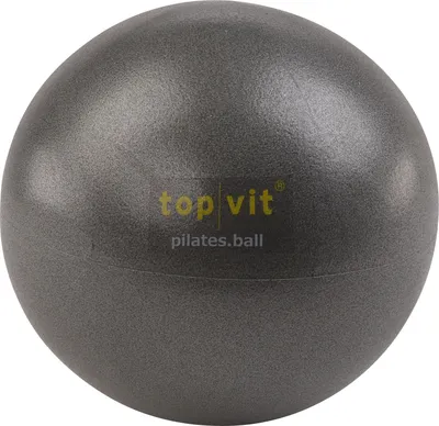 Produktbild von top | vit® Pilatesball, Pilates Ball zur Kräftigung der Beckenboden- und Bauchmuskulatur, Ø ca. 28cm, graphit (1 Ball)