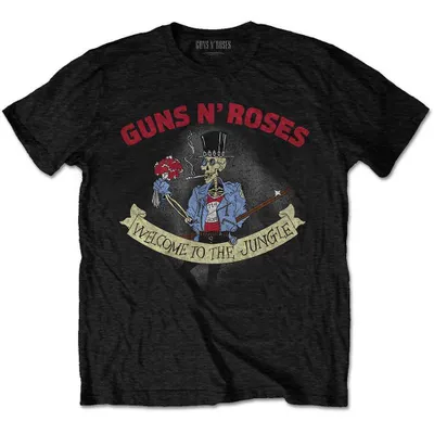 Produktbild von Guns N' Roses Skeleton Vintage Black 2XL T-Shirt