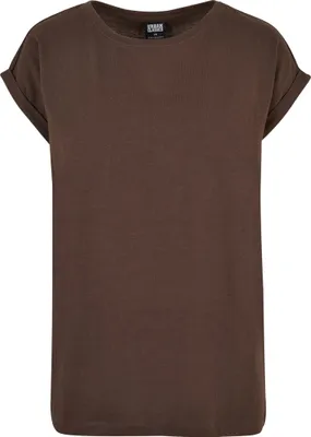 Produktbild von Urban Classics T-Shirt Damen Ladies Extended Shoulder Tee braun XXL