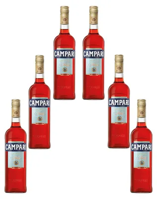 Immagine prodotto di Campari Bitter liquore aromatico italiano alle erbe 700ml confezione da 6 pezzi