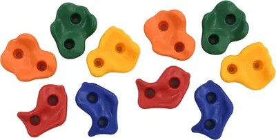 Produktbild von vidaXL Klettersteine 40 Stk. PE Mehrfarbig