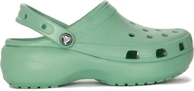 Produktbild von Crocs Classic Platform Clog 206750-3UG (37/38/Jade Stone)