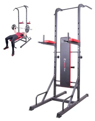 Obrázok produktu pre Insportline Multifunkčná posilňovacia veža X150 s činkou