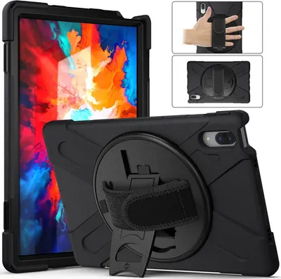Productafbeelding van imoshion Tablet Cover met handstrap voor de Lenovo Tab P11 Pro - Zwart