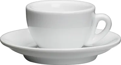 Productafbeelding van Cilio espressotassen "Roma", 2 stuks, wit