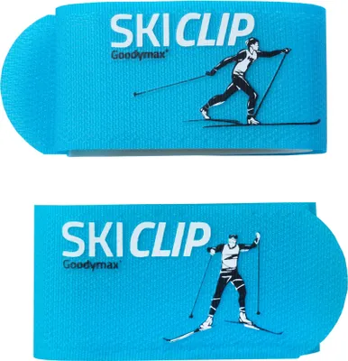 Produktbild von 1 Paar Goodymax® Skihalter Ski Clip für Langlauf-Ski Blau