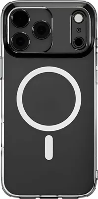 Image de CYGNETT, coque iPhone 17 Pro Max MagSafe TPU antichoc AeroMag robuste, Transparent