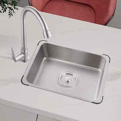Produktbild von Edelstahl-Waschbecken – Handwaschbecken, 37x25x11 cm