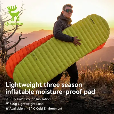 Produktbild von STUNQ® Aufblasbare Camping Schlafmatte Ultralicht Isomatte Faltbar Thermische Isolierung