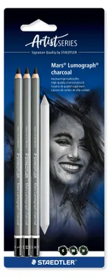 Immagine prodotto di STAEDTLER® 100C SBK4 Matita di carboncino Lumog. BK      100% PEFC