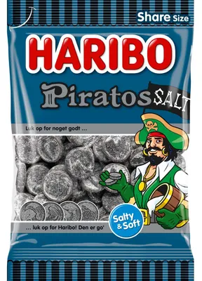 Produktbild von Haribo Piratos Salt 340g