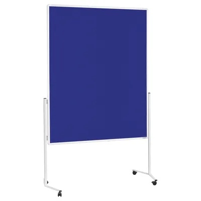 Zdjęcie produktu dla magnetoplan Moderation board, (szer.) 1200 x (wys.) 1500 mm, niebieski