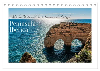 Produktbild von Península Ibérica (Tischkalender 2027 DIN A5 quer), CALVENDO Monatskalender