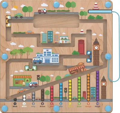 Produktbild von 2kids Toys Magnetspielbrett City