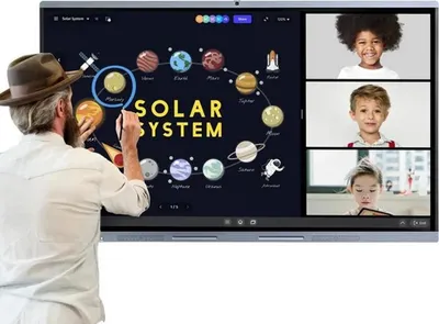 Produktbild von Digitales Whiteboard – Interaktive Touchscreen-Lösung für Meetings & Bildung